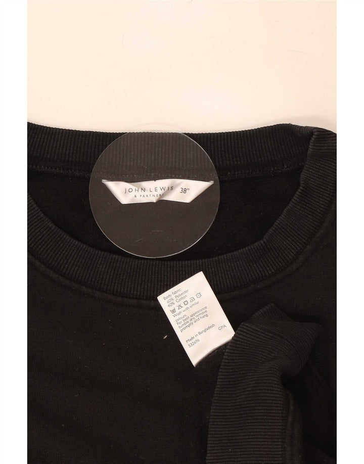 Felpa da uomo John Lewis UK 38 Medium Black Poliestere