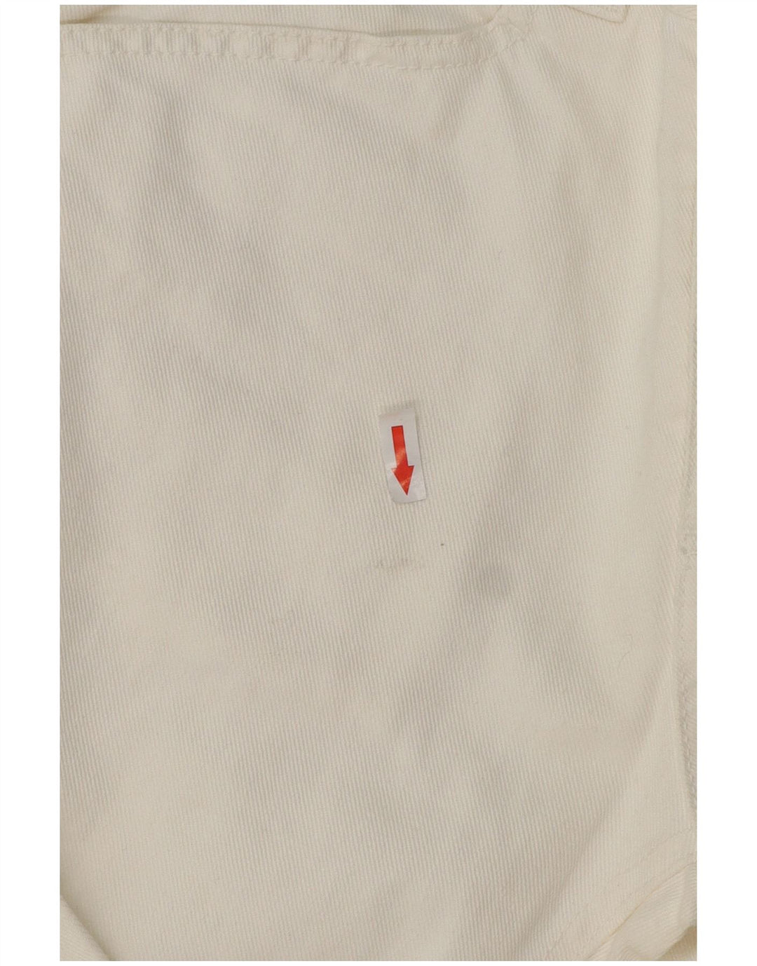 Dondup Jeans dritti Stan Dart da uomo W33 L32 cotone bianco