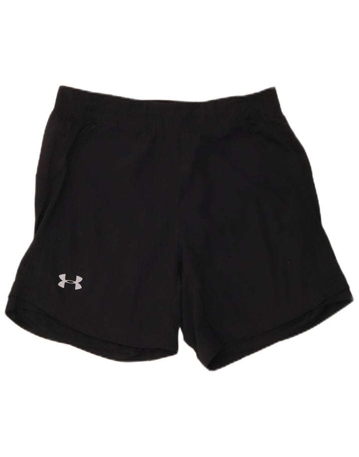 Pantaloncini sportivi Under Armour da uomo Heat Gear grandi neri