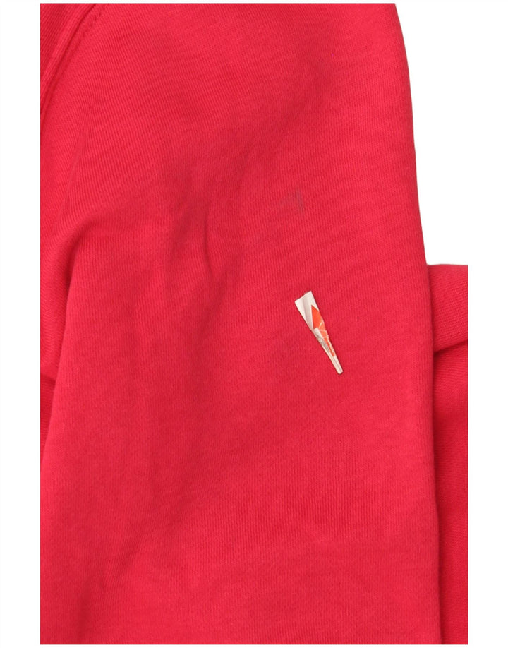 Felpa Nike Uomo Maglione Rosso Medio Cotone