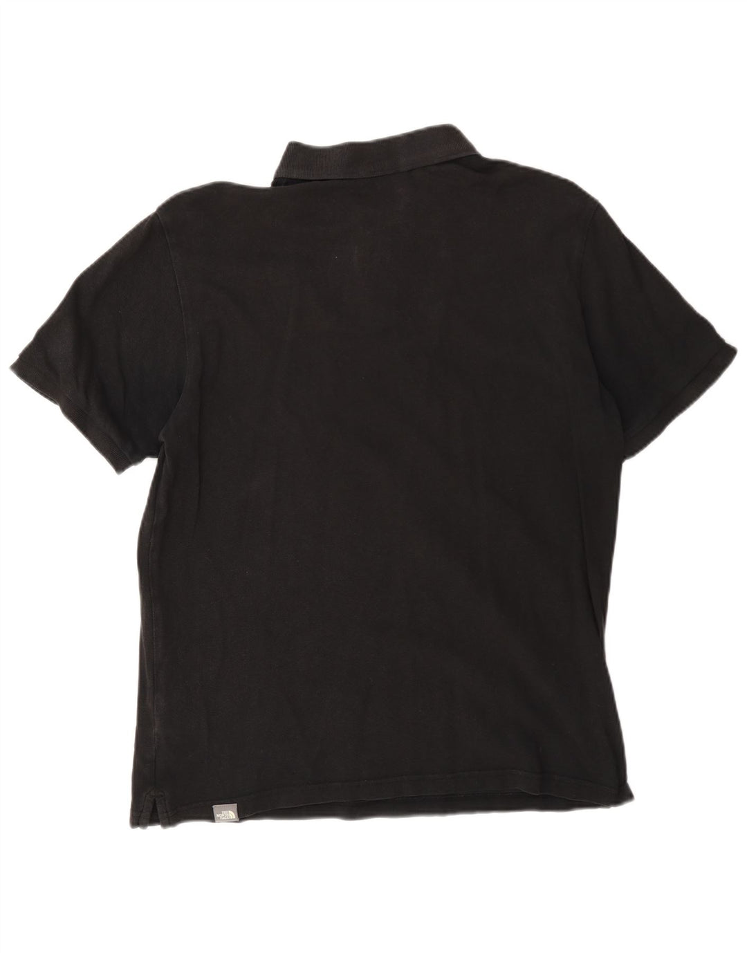 Polo da uomo The North Face in cotone nero medio