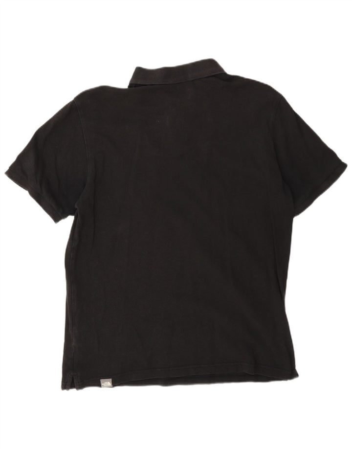 Polo da uomo The North Face in cotone nero medio