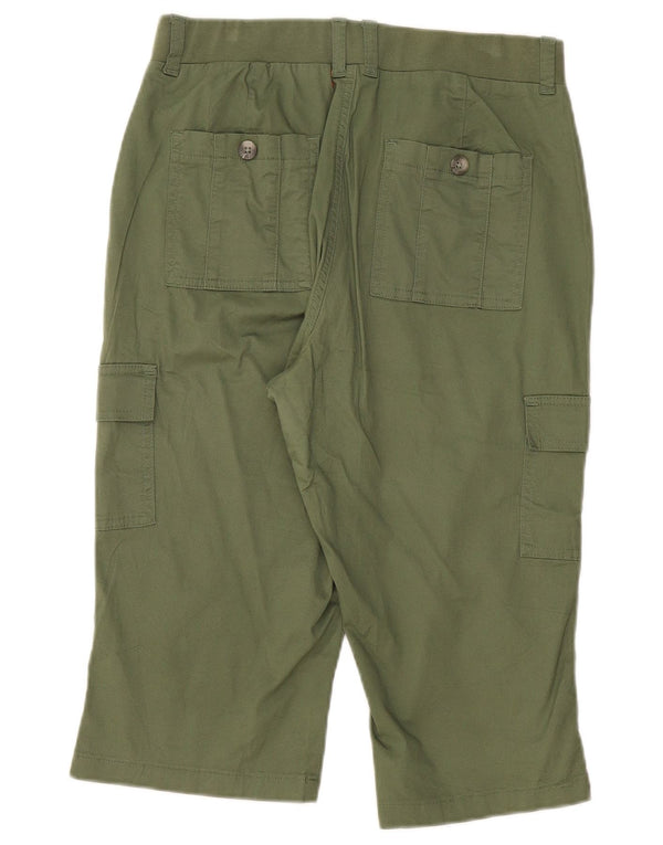 Pantaloncini cargo Lee da donna a vita media e vestibilità rilassata W32 Large Khaki