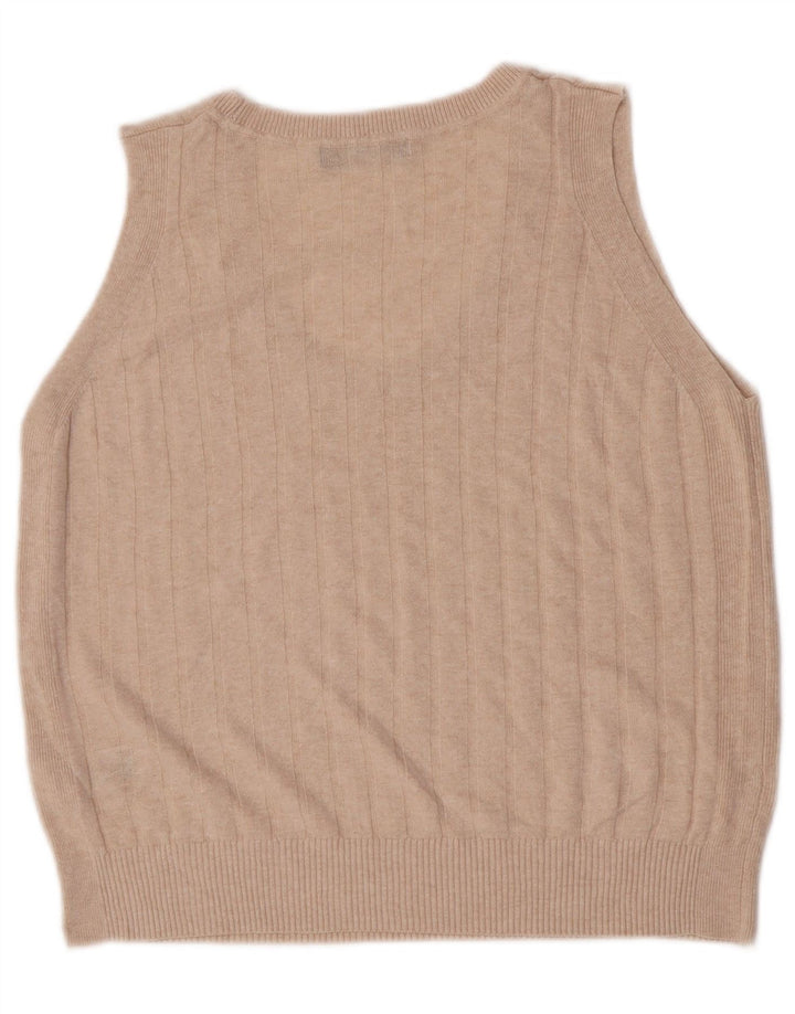 Canotta da donna Marks & Spencer UK 12 Viscosa beige medio