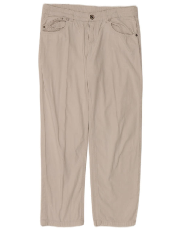 Pantaloni Casual Dritti Bambina Liu Jo 13-14 Anni W30 L27 Cotone Beige