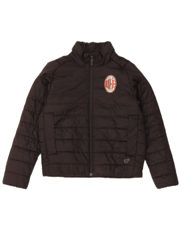 Giacca Imbottita Puma Bambino AC Milan 9-10 Anni Poliestere Nera