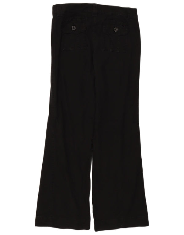 Tommy Hilfiger Pantaloni chino bootcut da donna US 8 Medium W30 L32 Nero