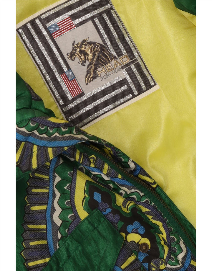 Giacca anorak grafica da uomo HEAD UK 40 Large Green Paisley