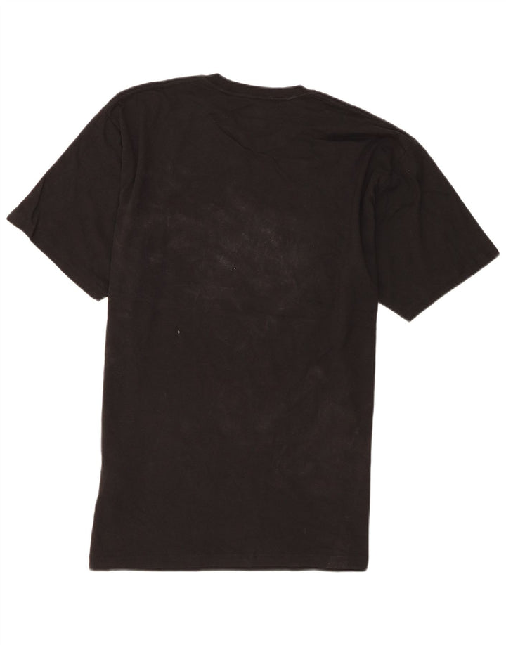 T-shirt grafica da uomo Vans Top grande in cotone nero
