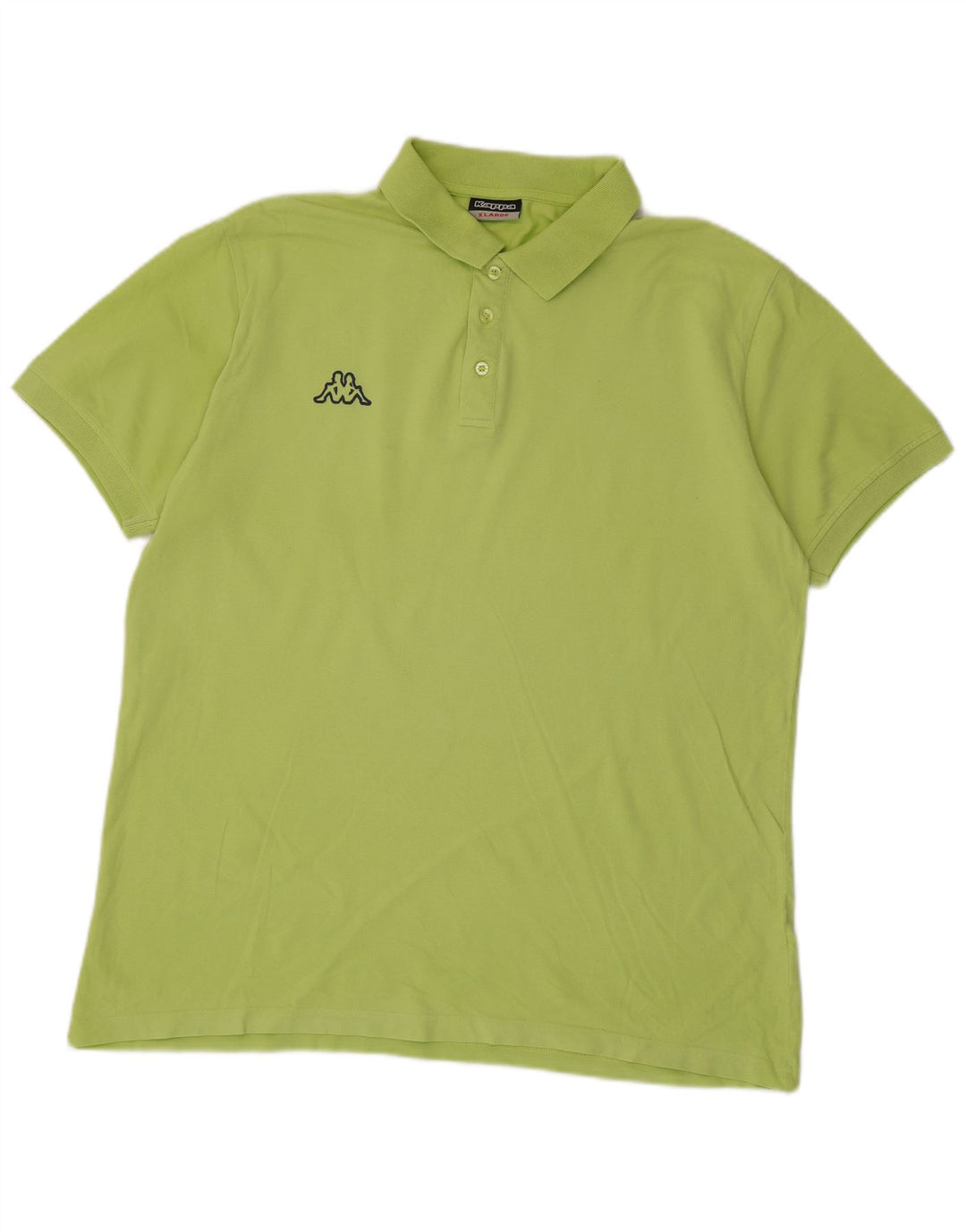 Polo Kappa Uomo XL Verde Cotone