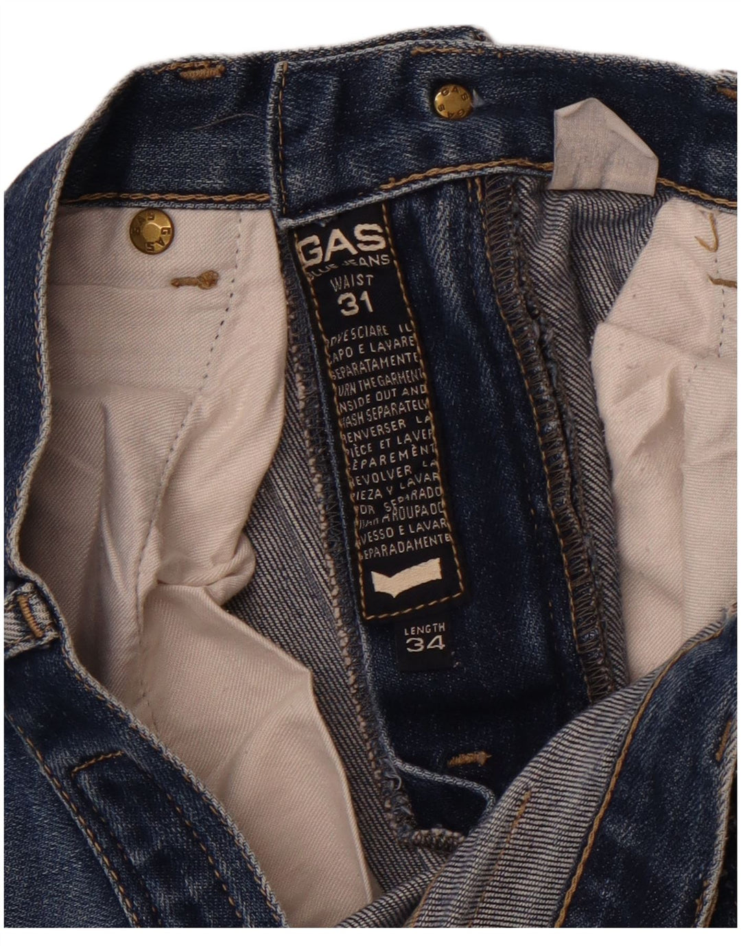 Jeans bootcut da donna GAS W31 L28 Blu