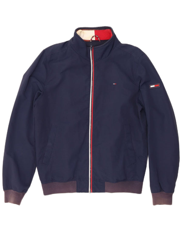 Giubbotto bomber da uomo Tommy Hilfiger XL blu navy in poliammide