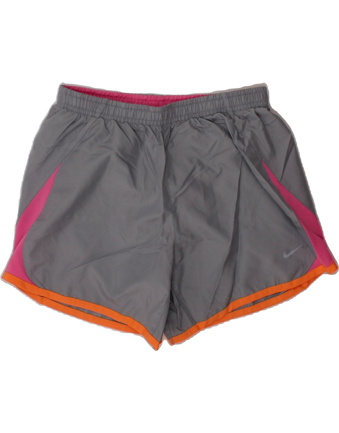 NIKE Boys Sport Shorts 12-13 Years Large Grey Colourblock Polyester Vintage Nike and Second-Hand Nike from Messina Hembry 