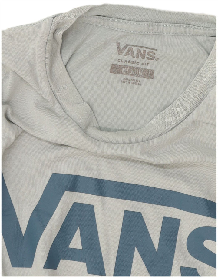 T-shirt grafica da uomo con vestibilità classica Vans, in cotone blu medio