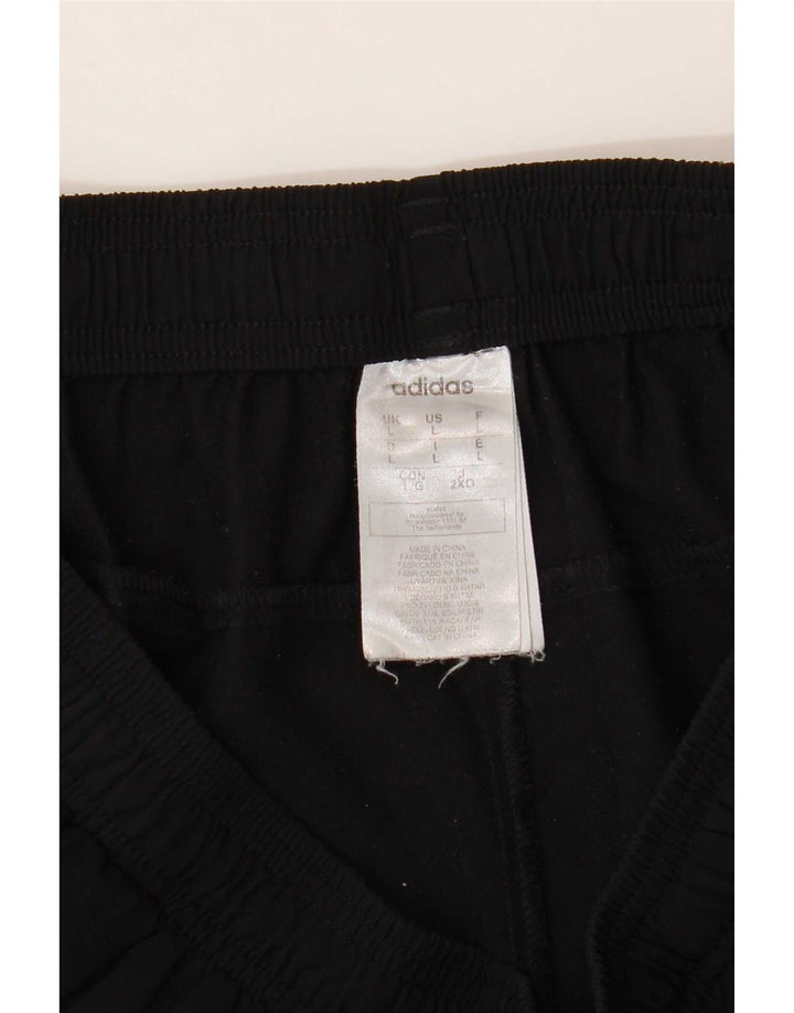 Pantaloni da tuta da uomo Adidas Joggers grandi neri in poliestere