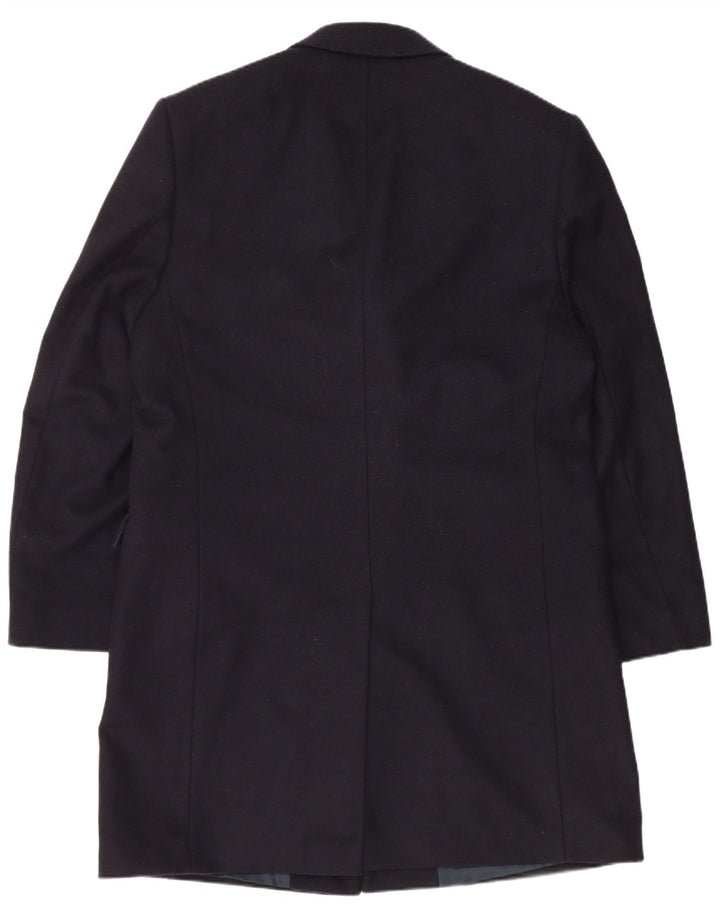 Soprabito da uomo Karl Jackson UK 44 2XL Lana blu navy