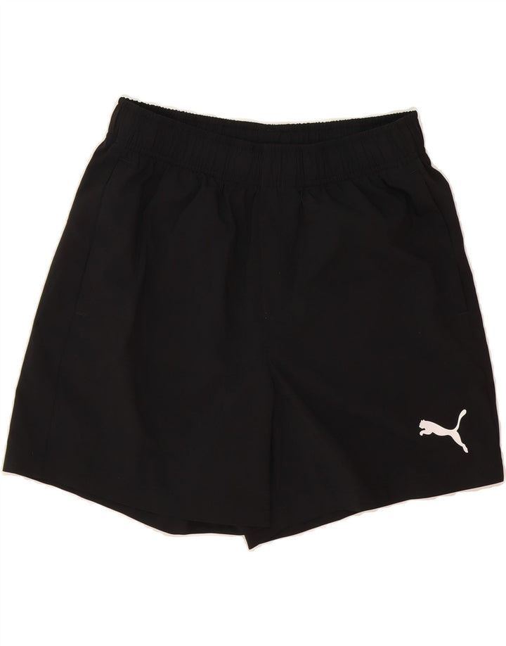 PUMA Mens Sport Shorts Medium Black Polyester Vintage Puma and Second-Hand Puma from Messina Hembry 