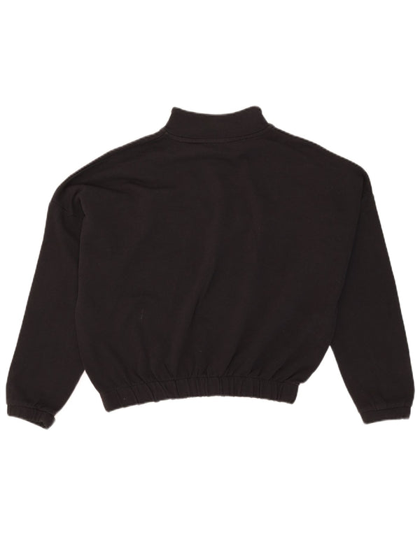 Felpa con grafica oversize da donna Kappa UK 10 piccola nera