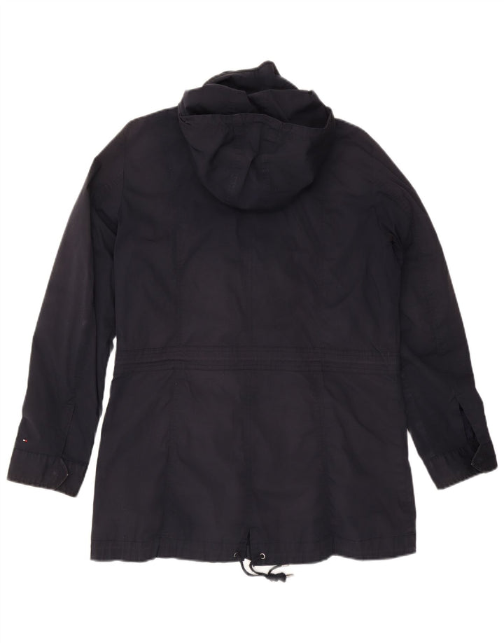 Giacca utility con cappuccio da donna Tommy Hilfiger UK 16 Large Blu Navy