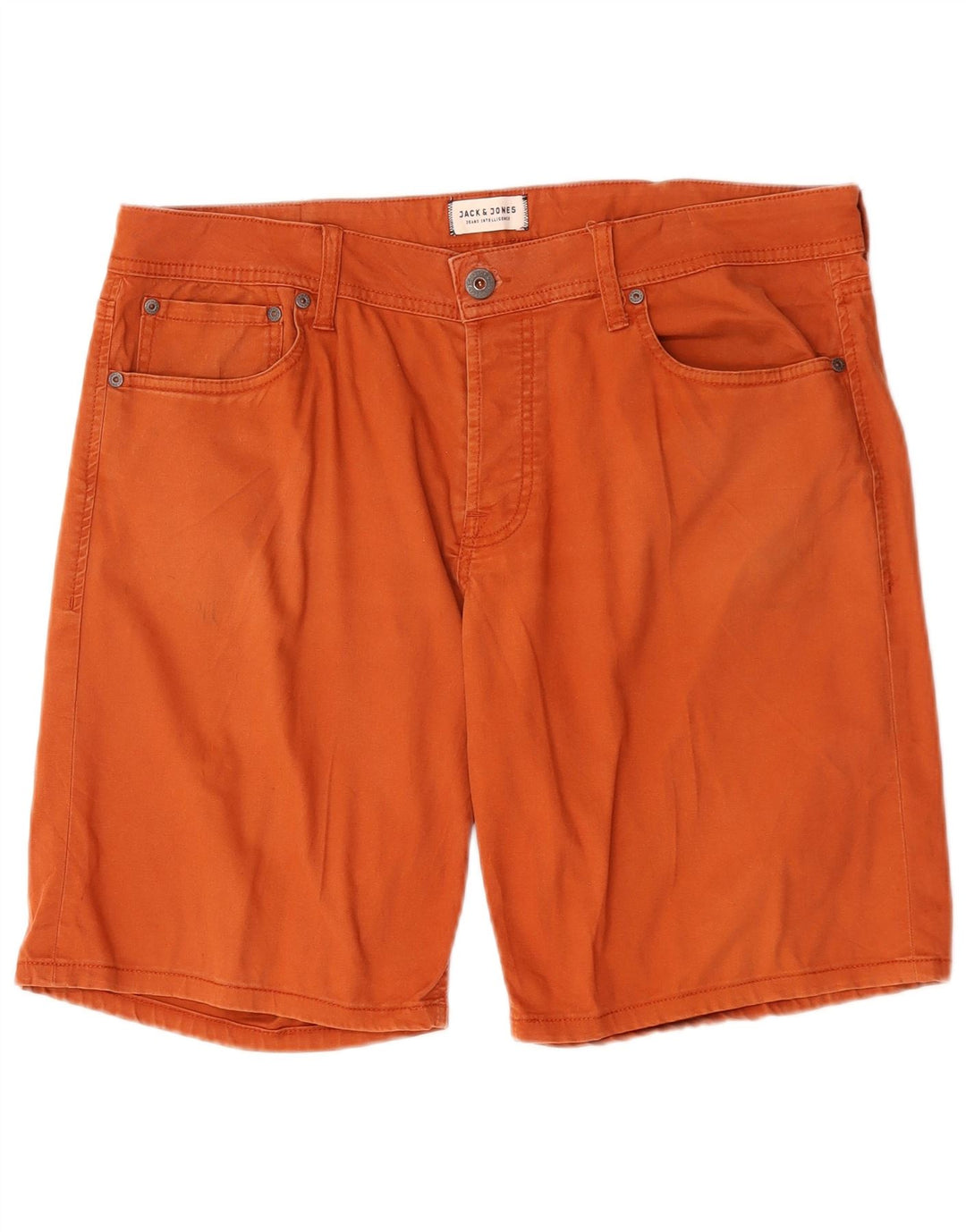 Pantaloncini casual da uomo Jack & Jones W38 XL arancioni