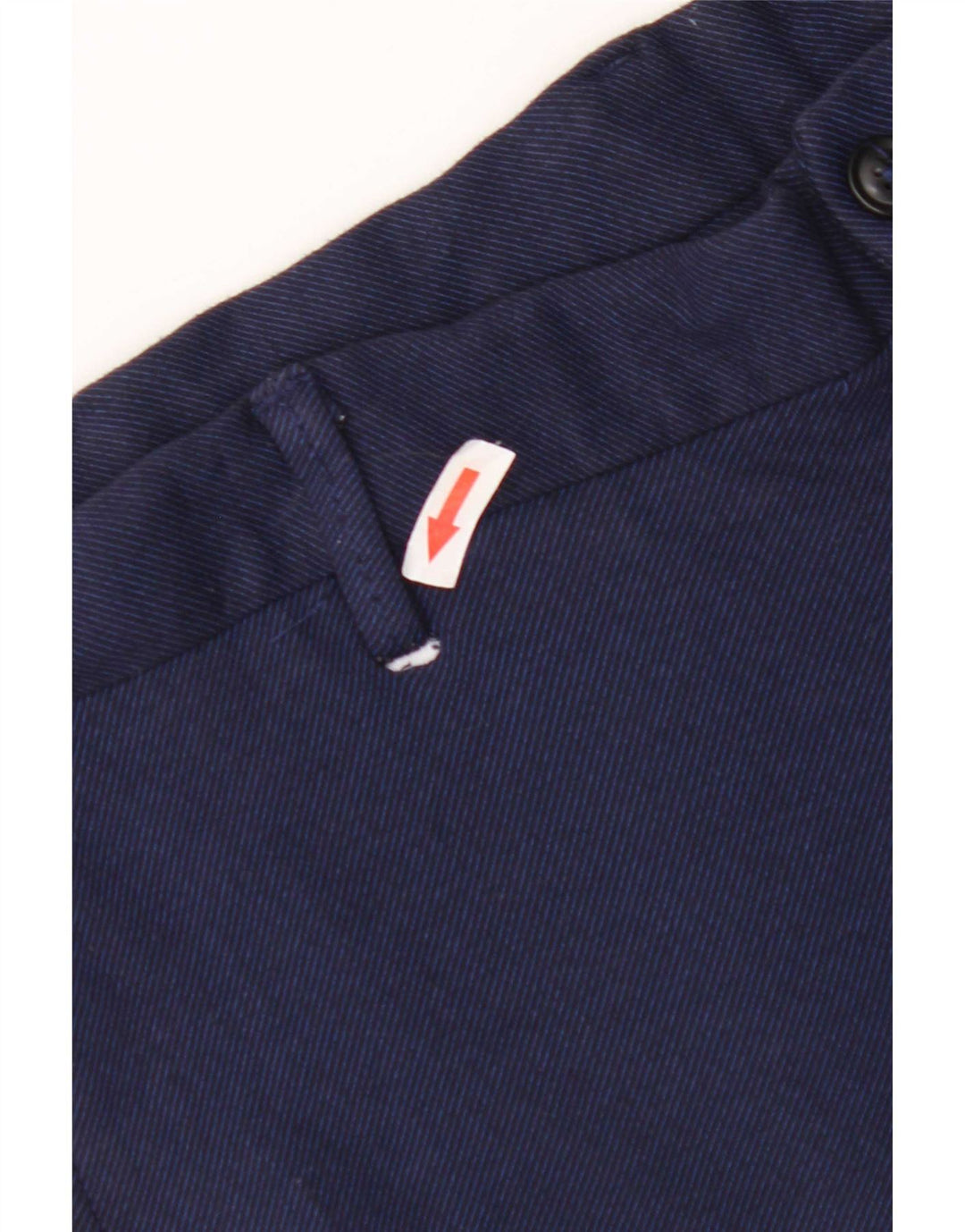 Pantaloncini chino da uomo Zara EU 42 Large W32 viscosa blu navy