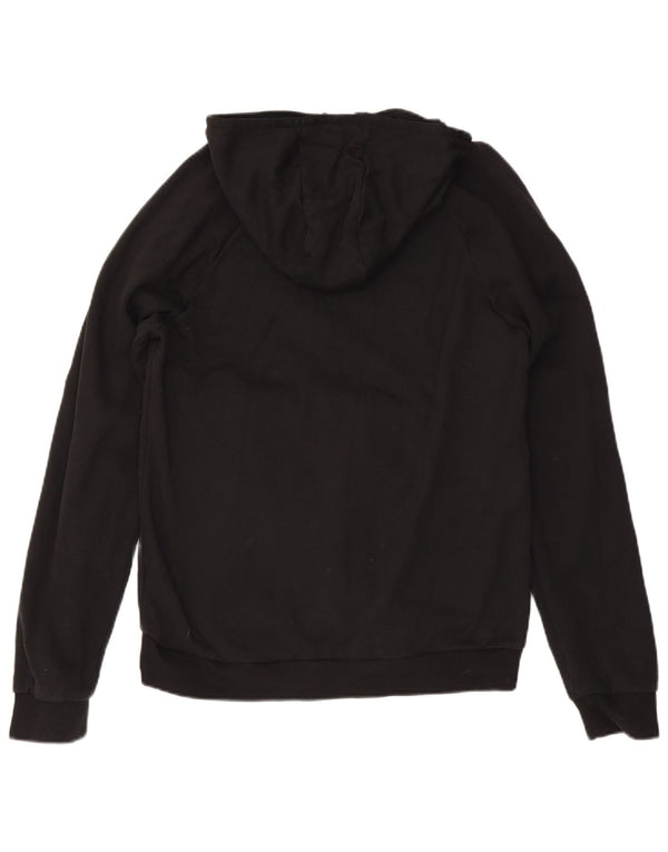 Maglione con cappuccio grafico da uomo Emporio Armani medio nero