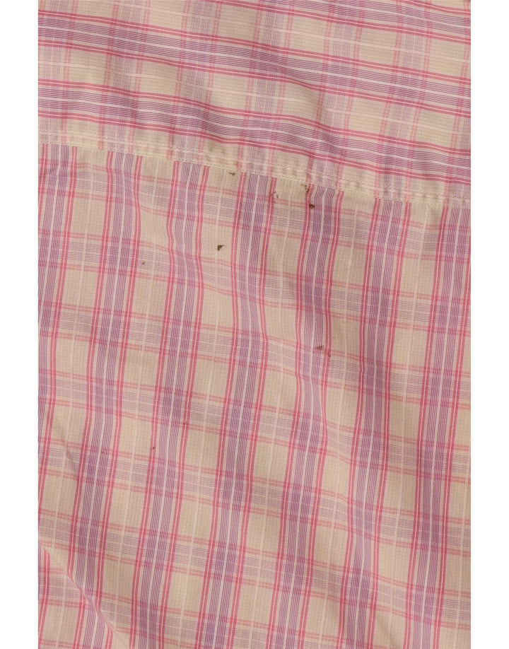 Camicia da uomo Wampum a quadri rosa grandi