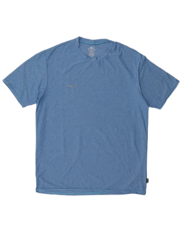 O'Neill T-shirt da uomo slim fit Top grande poliestere chiazzato blu