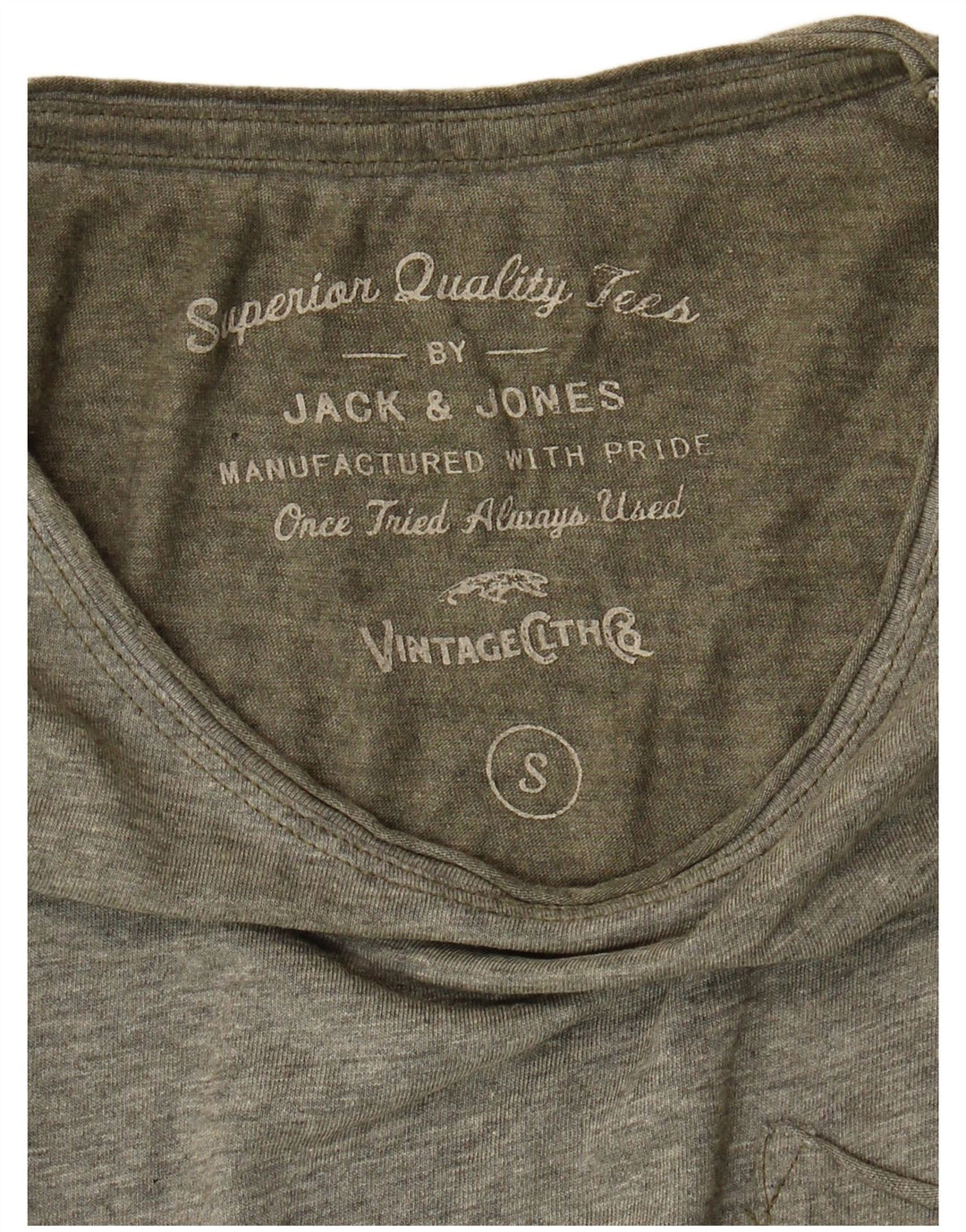 Maglietta da uomo Jack & Jones Top piccola verde