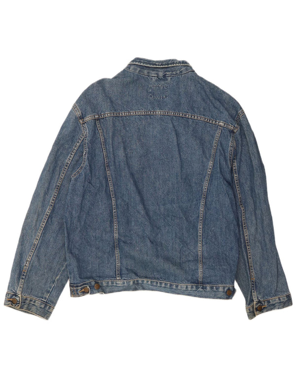 Giacca di jeans da uomo Lee UK 44 2XL Cotone blu