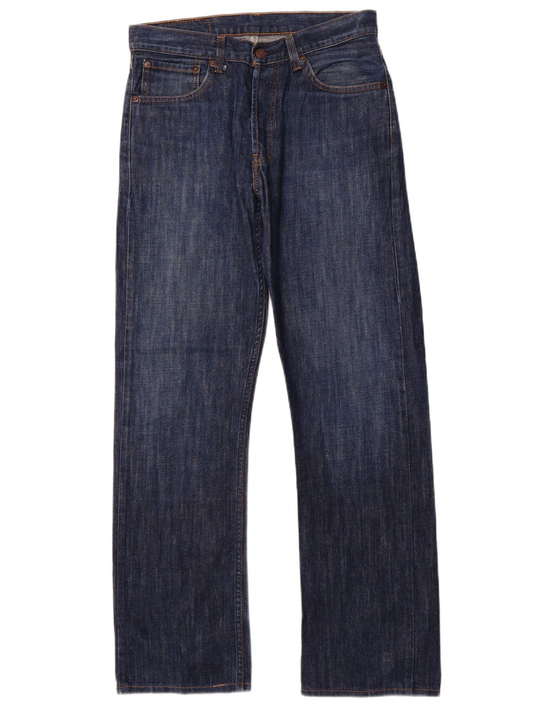 LEVI'S Jeans dritti da uomo 210 W32 L34 Cotone blu navy