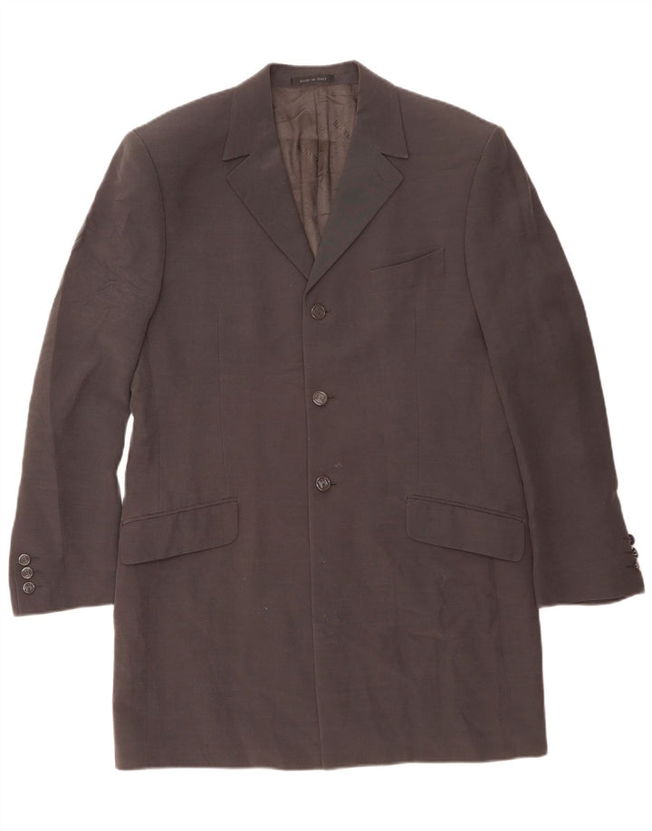 CARLO PIGNATELLI Giacca Blazer 3 Bottoni Uomo IT 52 XL Lana Grigia
