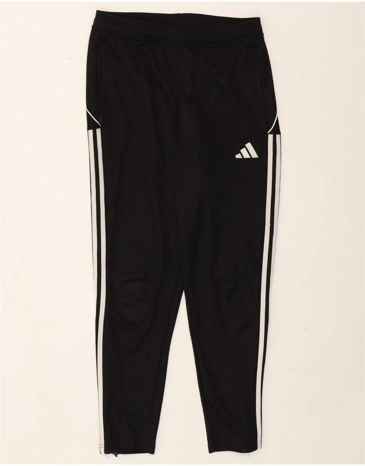 Pantaloni da tuta Adidas Aeroready Slim Fit da uomo in poliestere nero medio