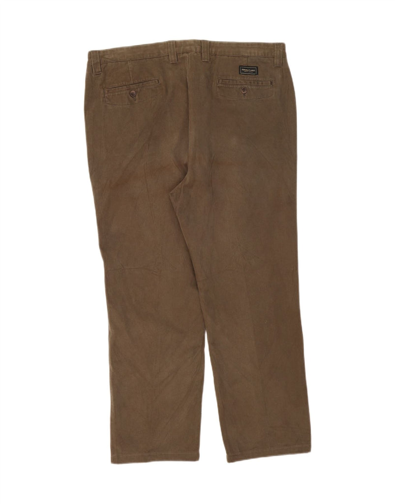 MARLBORO CLASSICS Mens Slim Chino Trousers IT 60 5XL W40 L28 Khaki Cotton Vintage Marlboro Classics and Second-Hand Marlboro Classics from Messina Hembry 