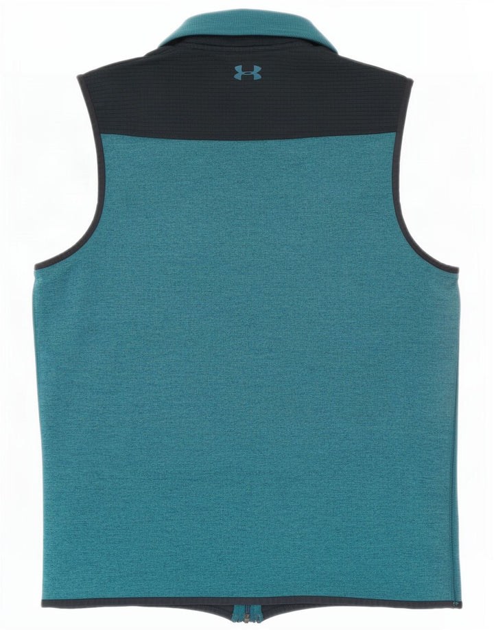 Giacca da tuta da uomo Under Armour Cold Gear color block blu medio