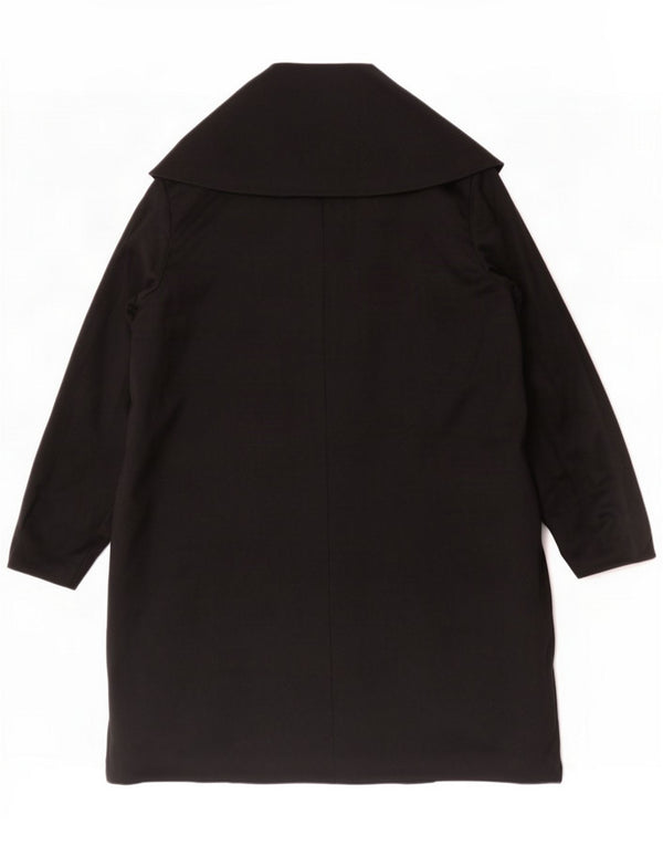 Cappotto da donna Moschino UK 16 grande nero