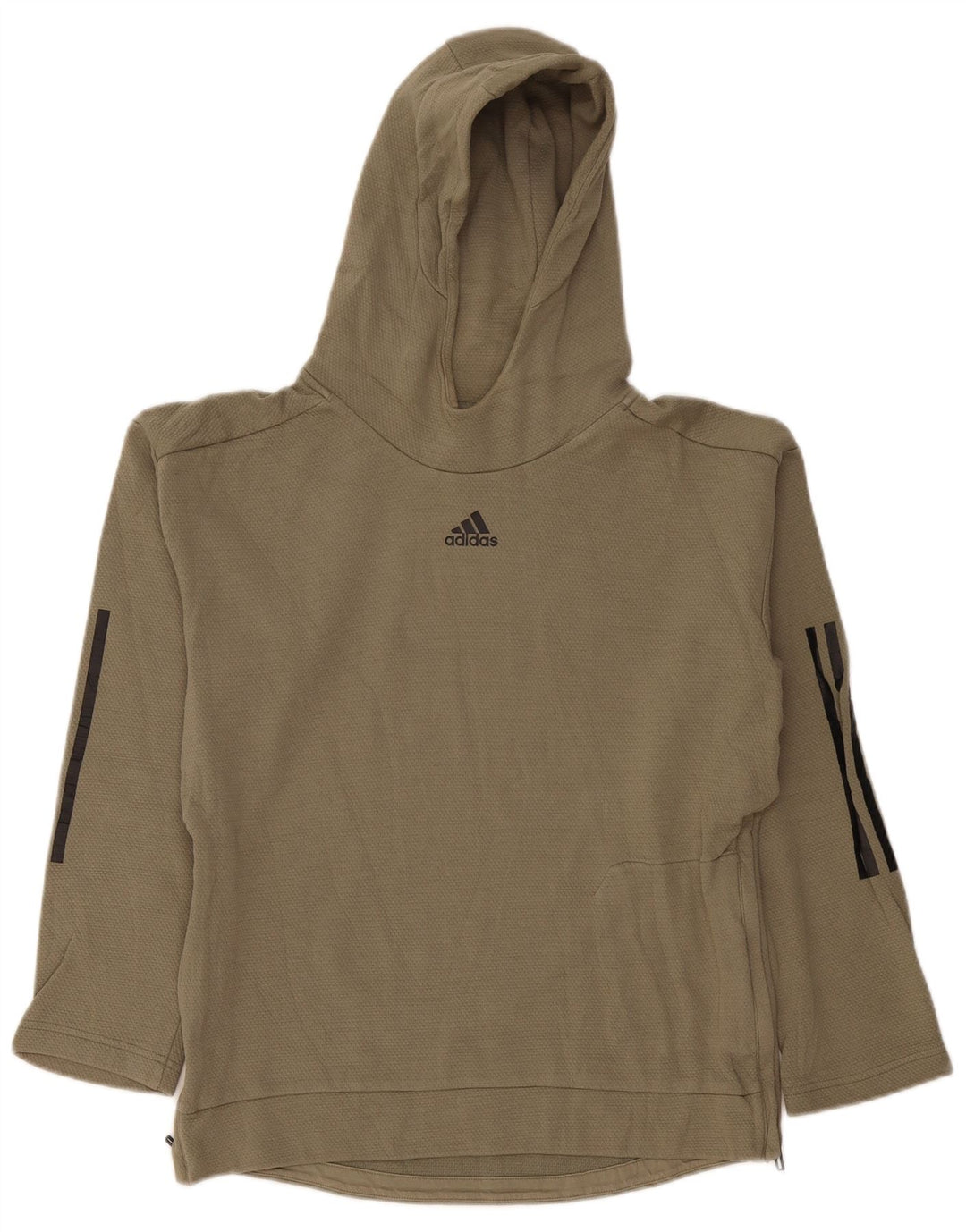 Felpa con cappuccio da uomo Adidas Small Khaki