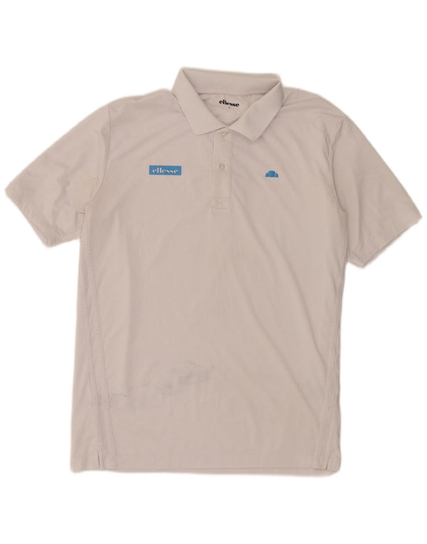 Polo da uomo Ellesse grande bianca in poliestere