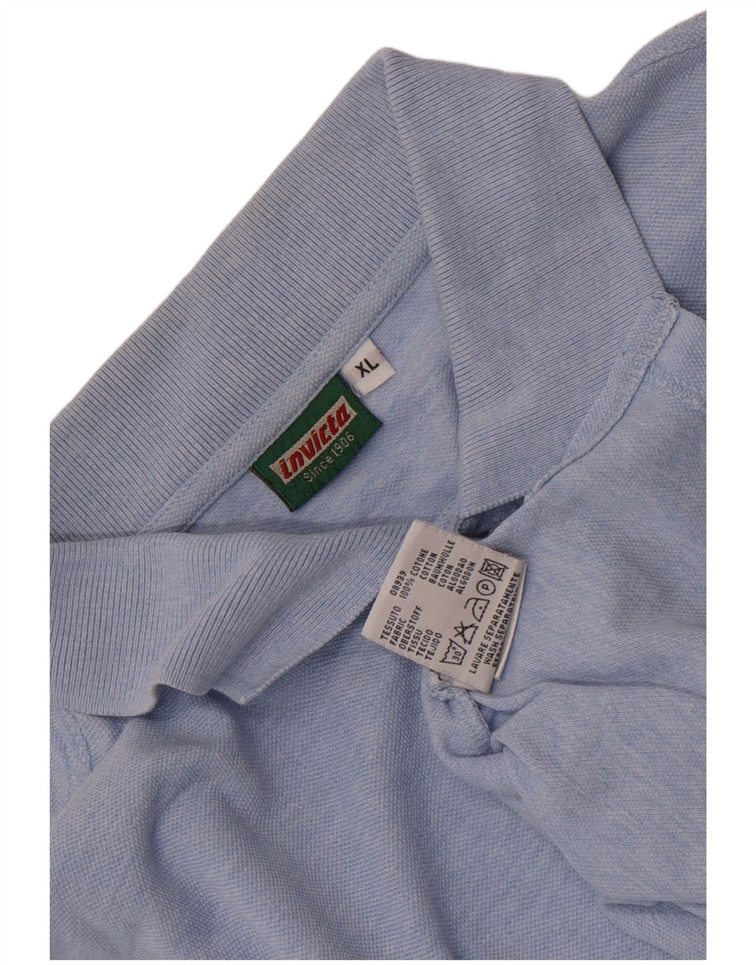 Polo Invicta Uomo XL Cotone Blu