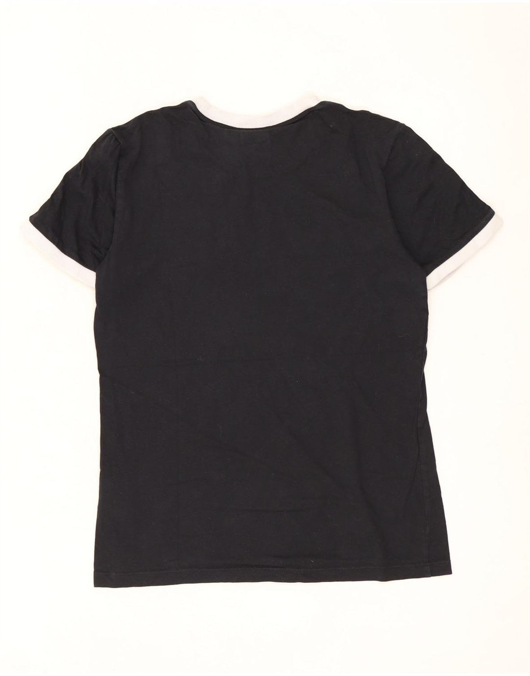 T-shirt da donna Adidas Top UK 8 piccola in cotone nero