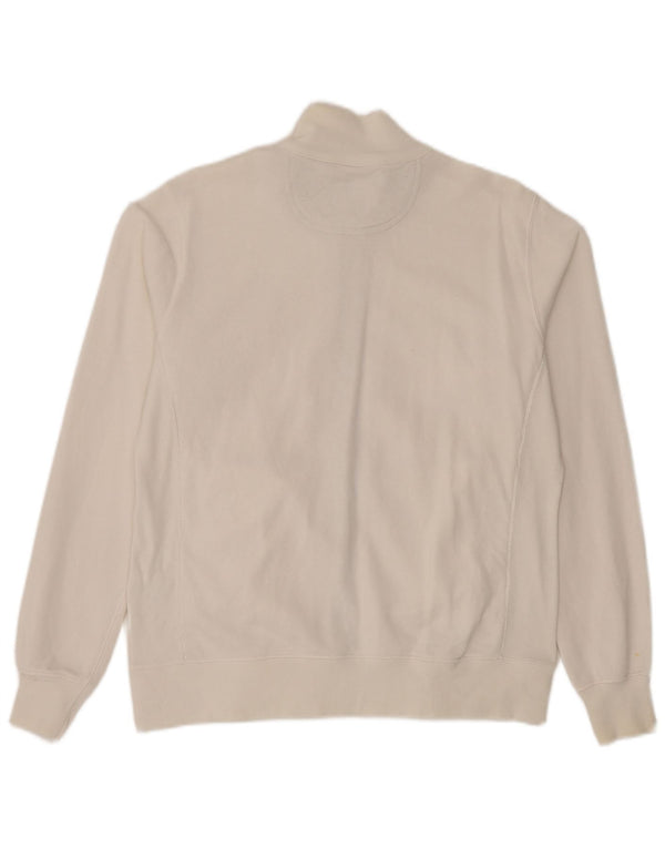 Giacca da ginnastica Champion da donna Easy Fit, taglia UK 16, grande, cotone bianco