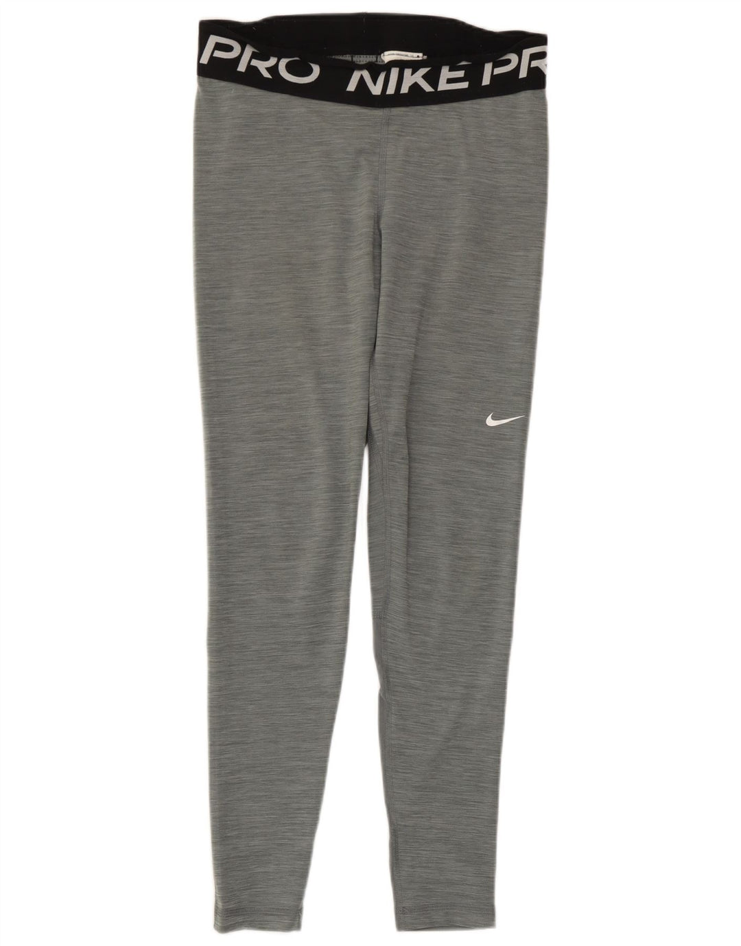 Leggings grafici Nike Dri Fit da donna UK 12 Colorblock grigio medio