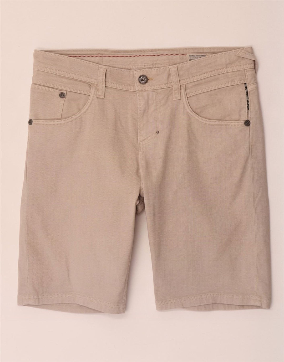 Pantaloncini casual da donna Meltin' Pot W32 Large in cotone beige