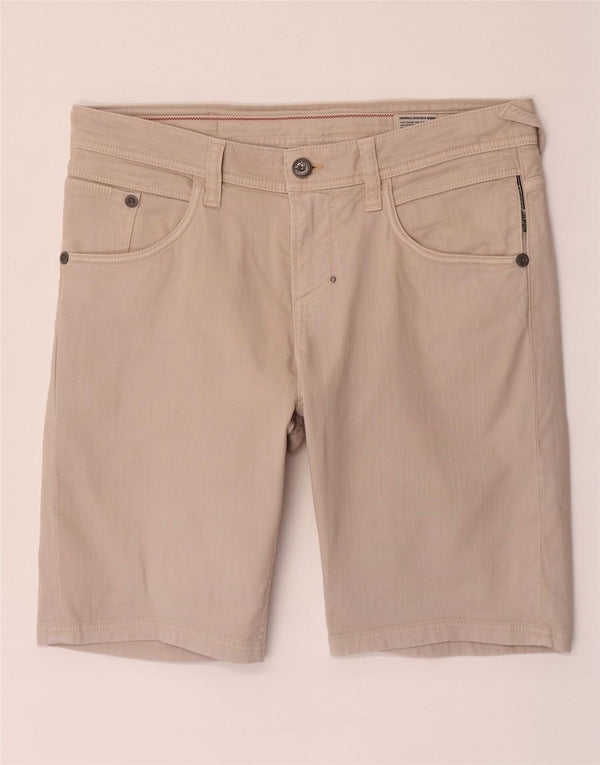 Pantaloncini casual da donna Meltin' Pot W32 Large in cotone beige