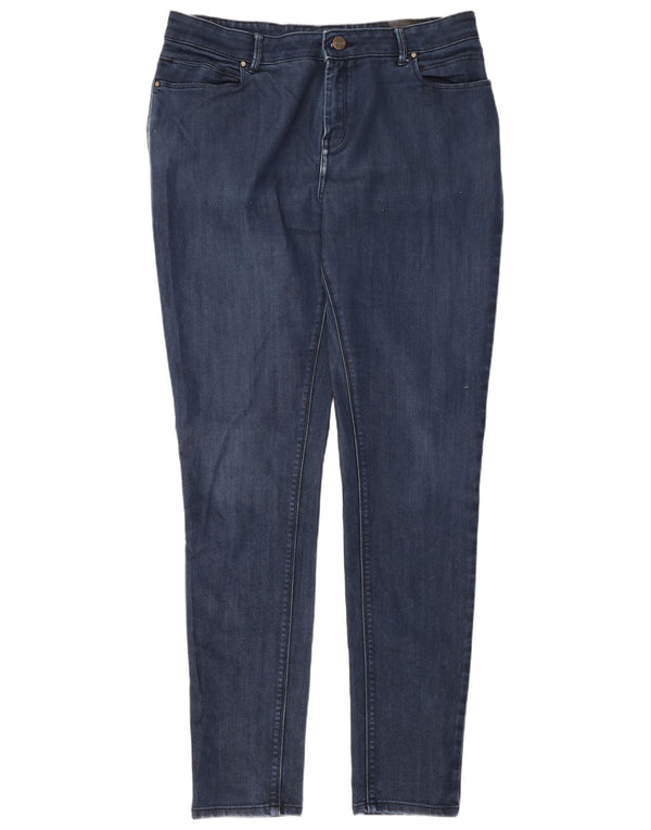 Jeans skinny da donna Marks & Spencer UK 16 Large W34 L31 Elastan blu navy