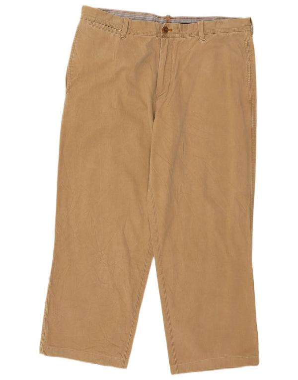 Pantaloni chino dritti da uomo Timberland W38 L27 in cotone beige
