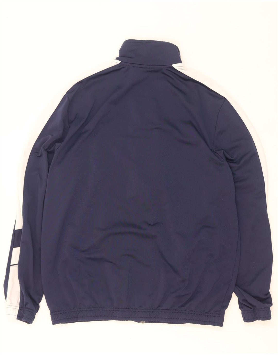 Giacca da tuta da uomo Puma XL in poliestere color block blu navy