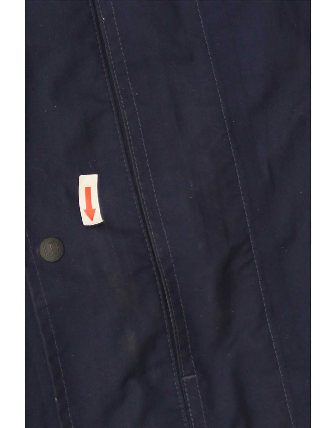 Giacca antipioggia da uomo con cappuccio Berghaus UK 40 Large in nylon blu navy