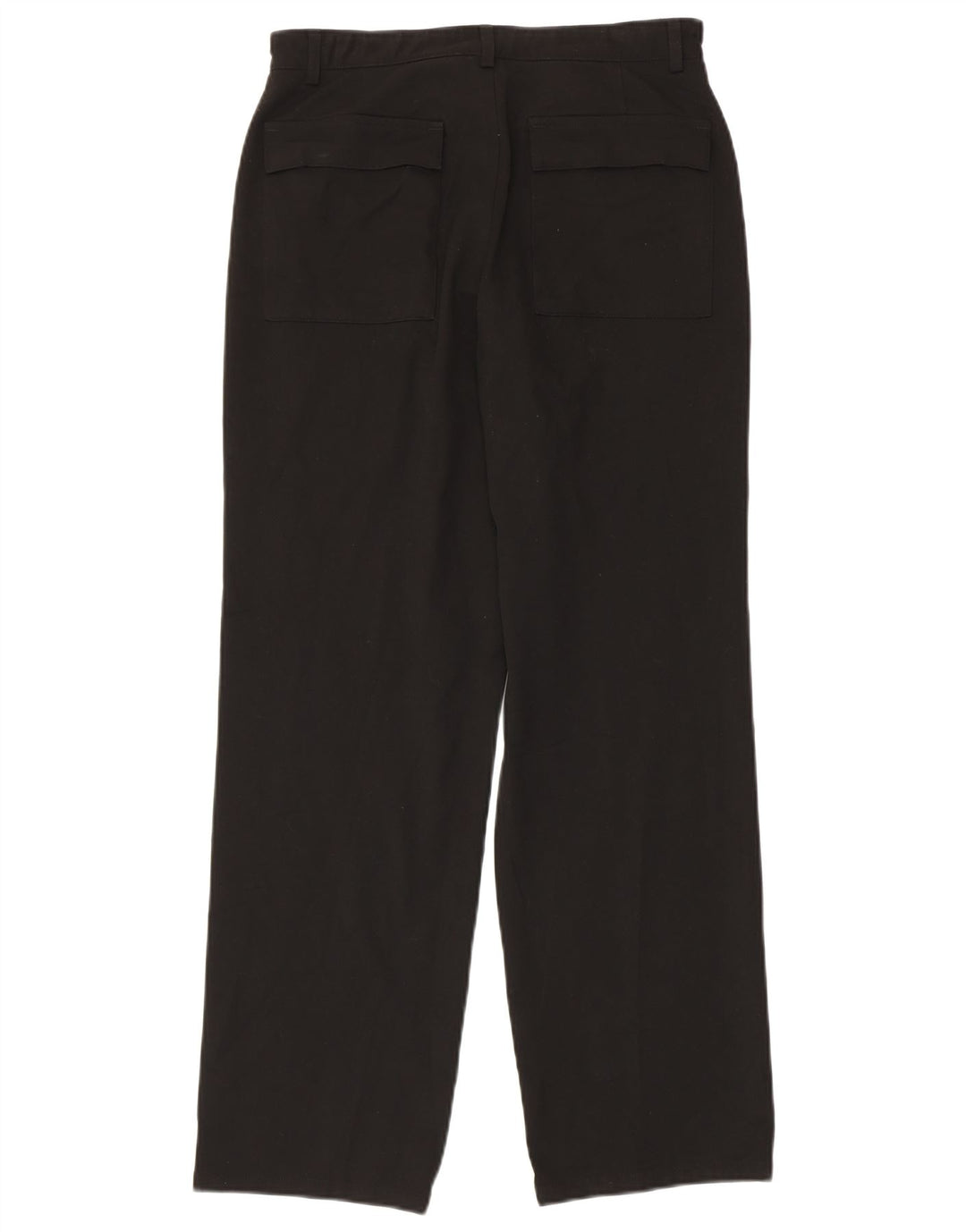 Pantaloni casual dritti da uomo Marks & Spencer W30 L31 poliestere nero