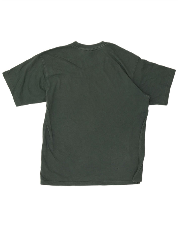 T-shirt da uomo Adidas Top in cotone verde medio
